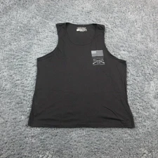 Grunt Style Tank Top Mens 2XL Black Survive Art Of War Graphic Patriotic Shirt