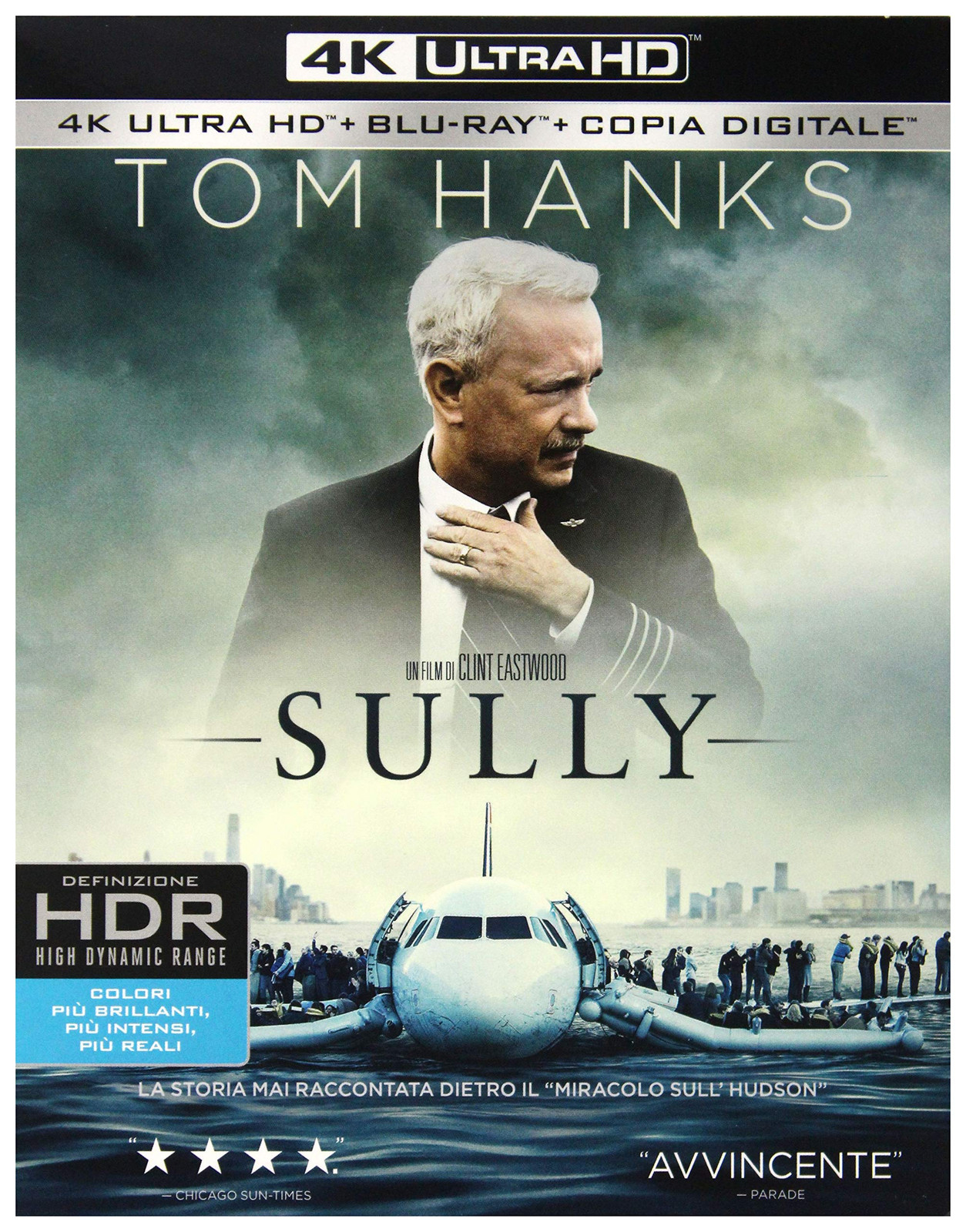 Sully (4k Ultra HD + Blu-Ray + Digital Copy) (4K UHD Blu-ray) Tom Hanks