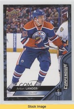 2016-17 Upper Deck Compendium Blue Anton Lander #109 READ kr0