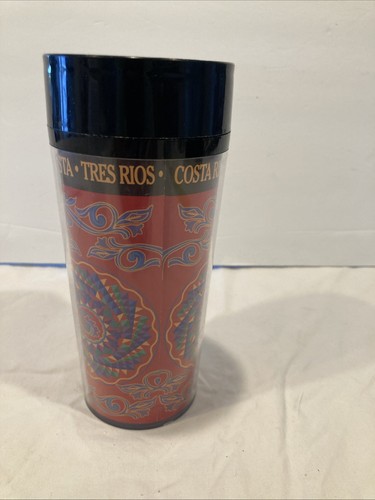 Vintage Starbucks ThermoSerb Tumbler Costa Rica Bella Vista Tres Rios Mid 90’s - Imagen 2 de 13