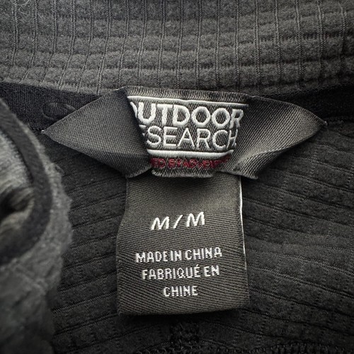 Outdoor Research Vigor Quarter Zip Waffle Grid Pullover Gray Womens Medium M - Picture 4 of 11