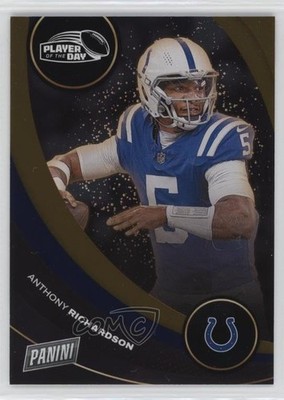 2024 Panini Player of the Day Orange /199 Anthony Richardson #36 1cx3