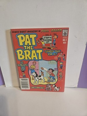 Pat the Brat #1 Comics Digest Magazine 1980 Fawcett Comics 06913 Vf