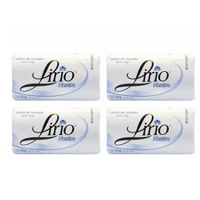 Lirio Soap Neutro 150G Pack Of 4 Bars Skin Cleaning Agent 21.16 Ounce