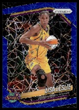 2025 Panini Prizm WNBA Blue Velocity Prizms #106 Lisa Leslie