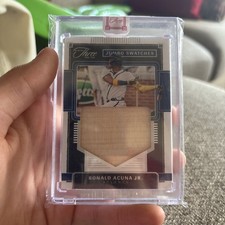 2022 Panini 3+2 Ronald Acuna Jr. Jumbo Swatches /49 Bat Patch