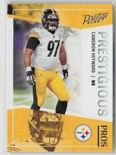 2022 Panini Prestige Prestigious Pros Cameron Heyward #PP-15 Pittsburgh Steelers