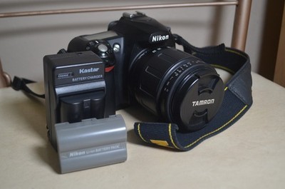 Nikon D50 DSLR + Tamron 28-80mm   Tested   2 Batteries