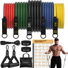 Resistance Bands, Exercise Bands for Working Out, Work Out Bands with Handles...