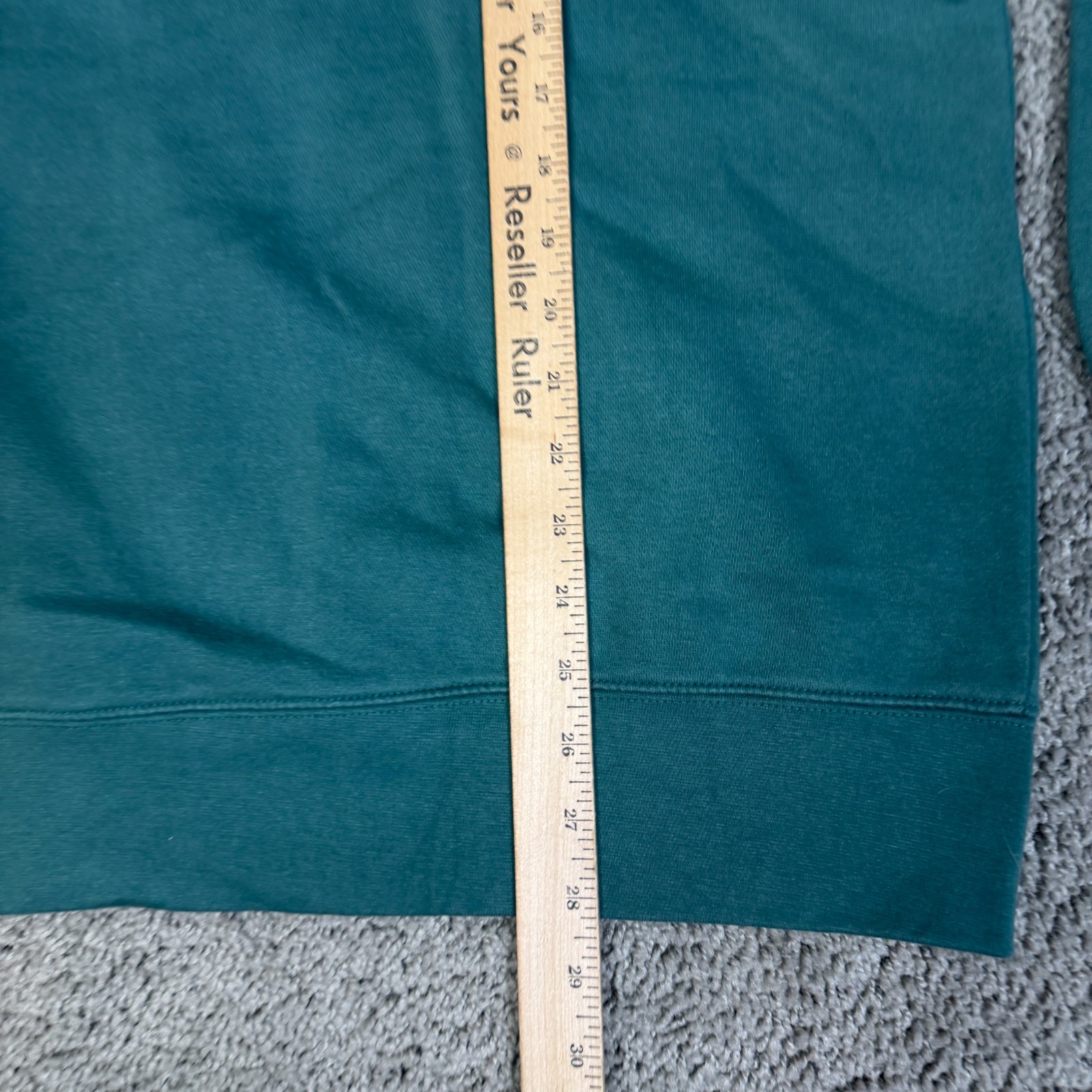Life Is Good Hoodie Mens L Green Forest Mountain Sunrise Pullover Sweatshirt image 7