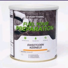 Fuel Your Preparation Freeze Dried Sweetcorn 25 Year Tin.  BBE 03/2047