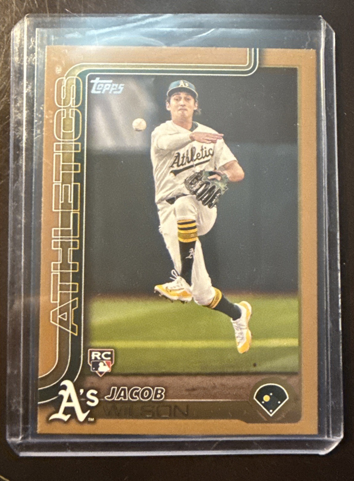 2025 Topps Series 1 Gold /2025 Jacob Wilson #314 Rookie RC