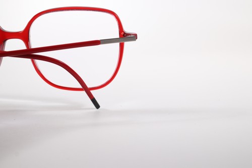 Hugo Boss Eyeglasses HG 1239 Womens Red Full Rim Plastic Eyewear Glasses Frames - Picture 4 of 4