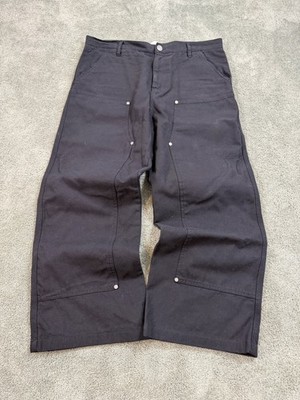 FiveFourFive Double Knee Pants Workwear Baggy Rare 90s Style Old Money