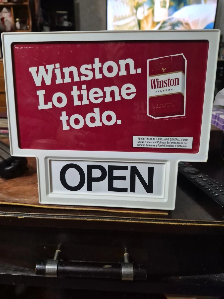 Winston Cigarette Sign for sale | eBay