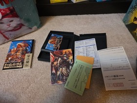 Genghis Khan II Aoki Ookami to Shiroki Mejika Famicom/NES Nintendo  Cib Complete