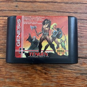 Gauntlet IV (Sega Genesis, 1993) CIB tested and working Tengen