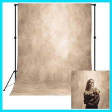 Abstract Beige 5x7 FT Backdrop Vintage Portrait Photography Photo Backdrop Bo...
