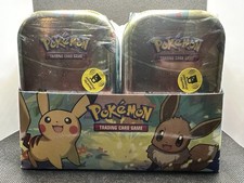10x Pokémon TCG Kanto Friends Mini Tins - Sealed - Display Stock (L24)