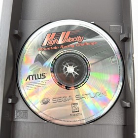 High Velocity for Sega Saturn - CIB Complete in Box + Reg Card EXCELLENT DISC