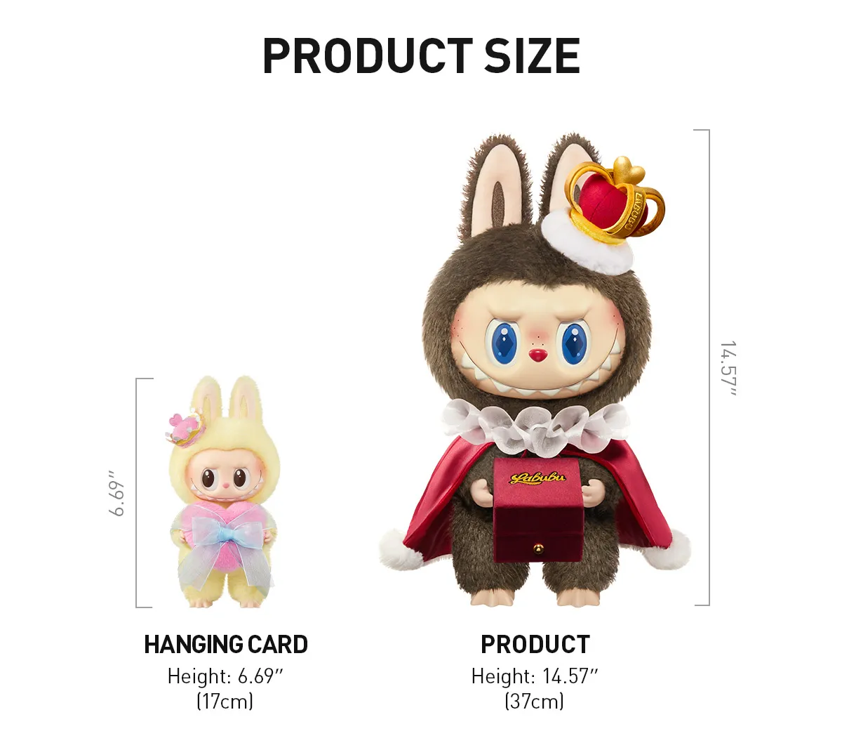 Labubu the Monsters Let's Checkmate Series Vinyl Plush Doll from