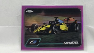 2024 Topps Chrome Pink F1 F2 Gabriel Bortoleto /75 #100