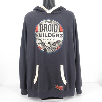 Star Wars Droid Builders Galaxy's Edge Depot Pullover Hoodie Men's Size XL