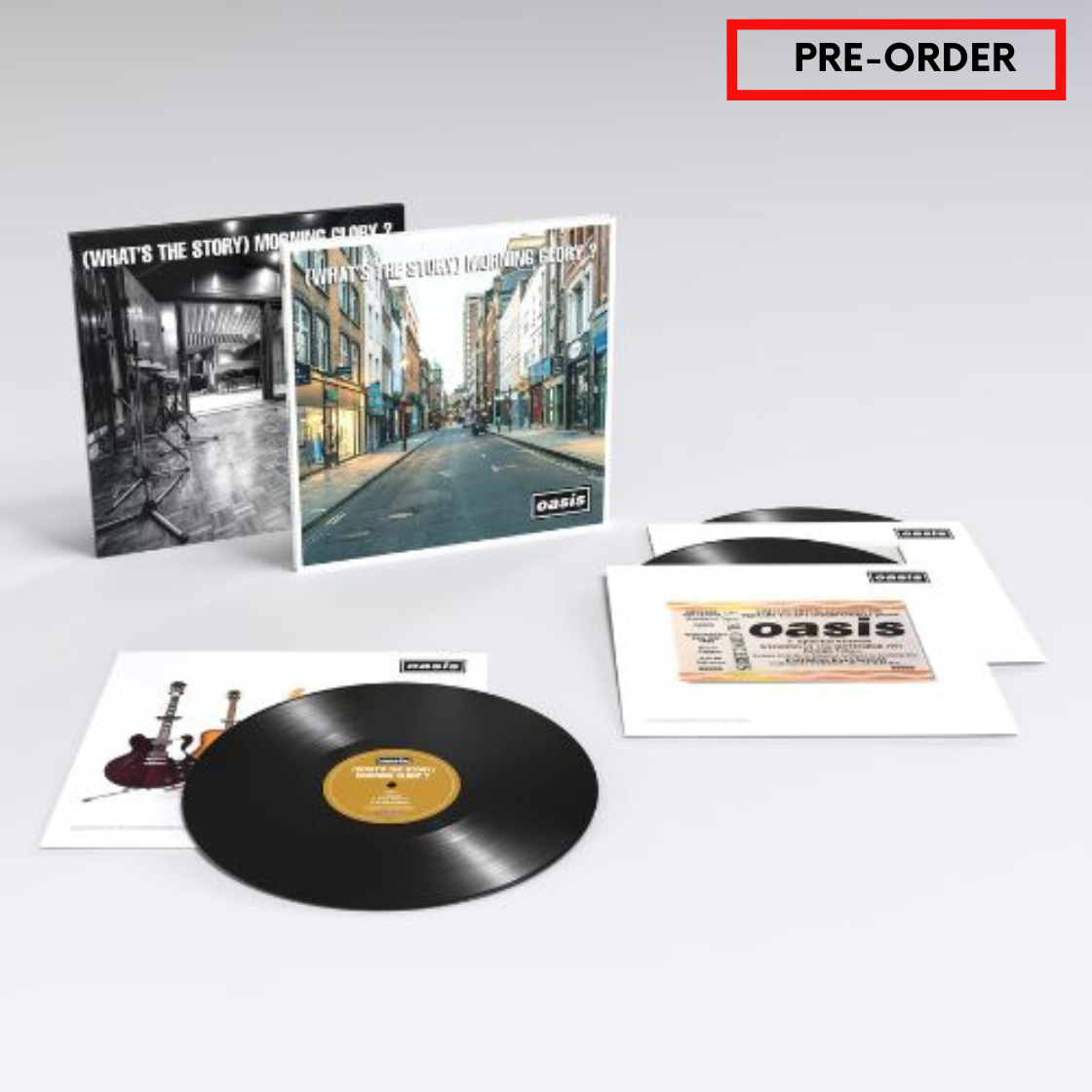 Pre Order Pre Vendita | Oasis Morning Glory 30th Anniversary 3LP Crystal deluxe
