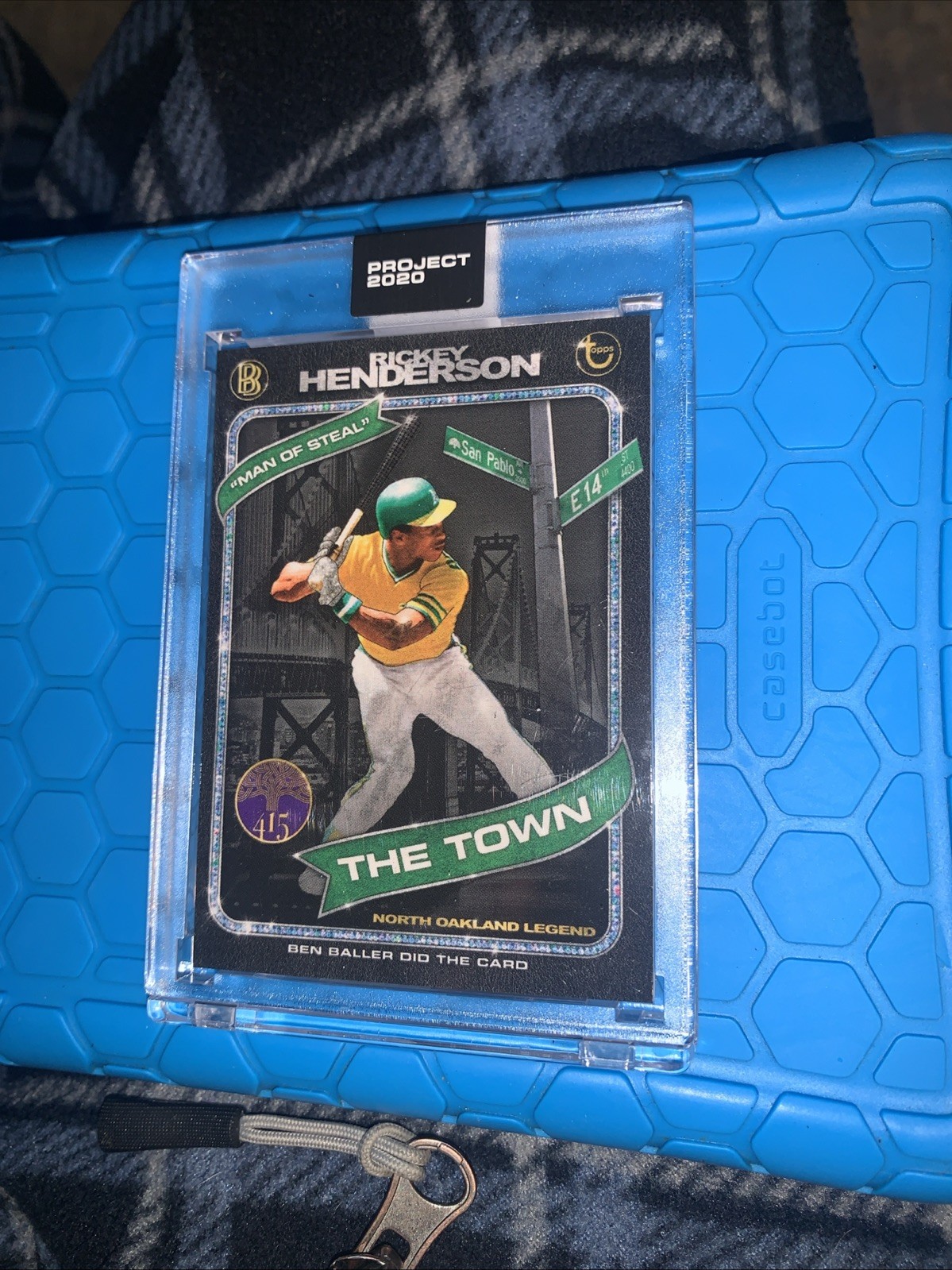 2020 Topps Project 2020 - 1980 Topps Rickey Henderson #71 Ben Baller /15741