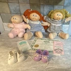 Cabbage Patch Kids doll baby tlc lot of 3