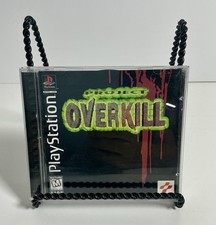 Project Overkill PS1 PlayStation 1 1996 Konami CIB Complete Tested/Working