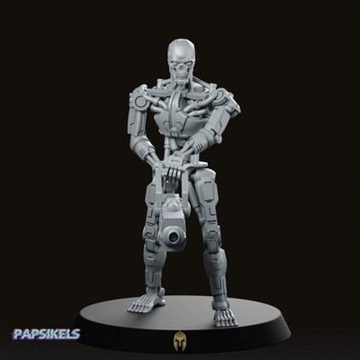 Exterminator E 800 D Miniature Sci-Fi Robot Nuclear