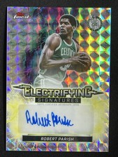 Robert Parish 2025-26 Topps Finest Electrifying Signatures Auto #ESG-RP -z5