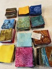 Quilting Fabric, 600 - 2" Squares, Batiks and Tonal, #8