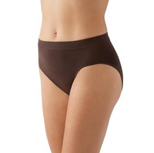 WACOAL 834175 HOT FUDGE BROWN B-SMOOTH HICUT BRIEF PANTIES MEDIUM
