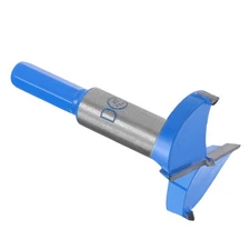 Forstner Drill Bit - [45mm] Carbide Wood Auger Opener Boring Bit, Dark Blue
