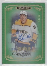 2019-20 Upper Deck Stature Rookies Green Auto 59/85 Rem Pitlick #123 Auto 0i5j