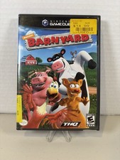 Nintendo GameCube - Barnyard video game - Nickelodeon CIB Complete With Manual