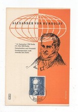 Saarland FDC Karte Mi 448 gestempelt Saarbr&uuml;cken 6.5.59 Ersttag Humboldt