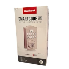 Kwikset SMARTCODE 260 Keypad Electronic Lock - Satin Nickel