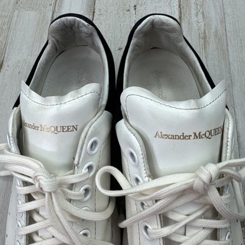 Alexander McQueen Damen Oversized Sneaker Gr. 38 US 8 Weiß/Schwarz 553770 - Bild 9 von 14