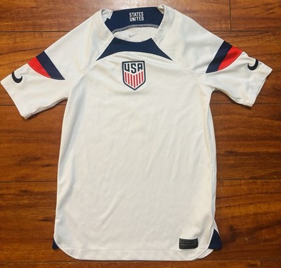 Nike Youth USA Team Soccer Jersey Sz Small World Cup Futbol