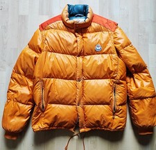 Piumino Moncler Grenoble vintage giallo/arancio taglia 3 - M