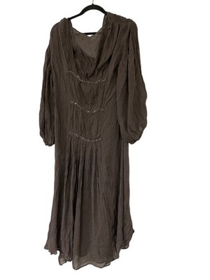 zw collection beaded embroidered dress The Midnight Dress – Annie's Ibiza Online main image 1