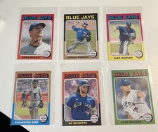 2024 TOPPS HERITAGE MINI (12) CARD TORONTO BLUE JAYS TEAM LOT - STARS & MORE!