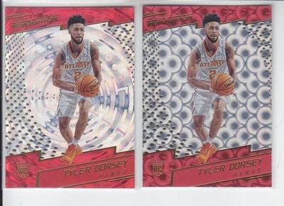 2 - 2017-18 Revolution TYLER DORSEY RC Fractal Foil + Groove Hawks #146