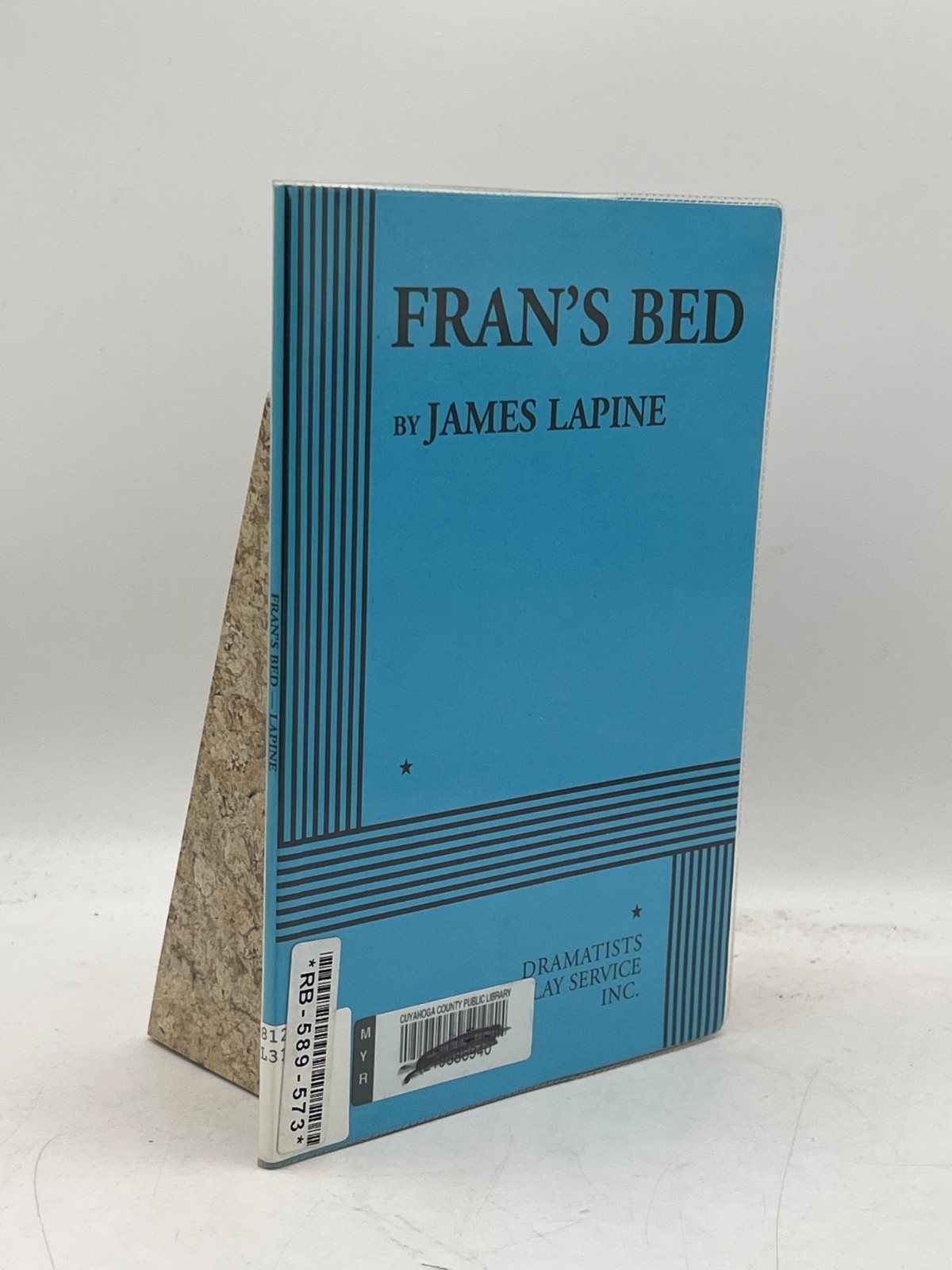 Fran’s Bed James Lapine Softcover Dramatists Play Service Drama Script Play