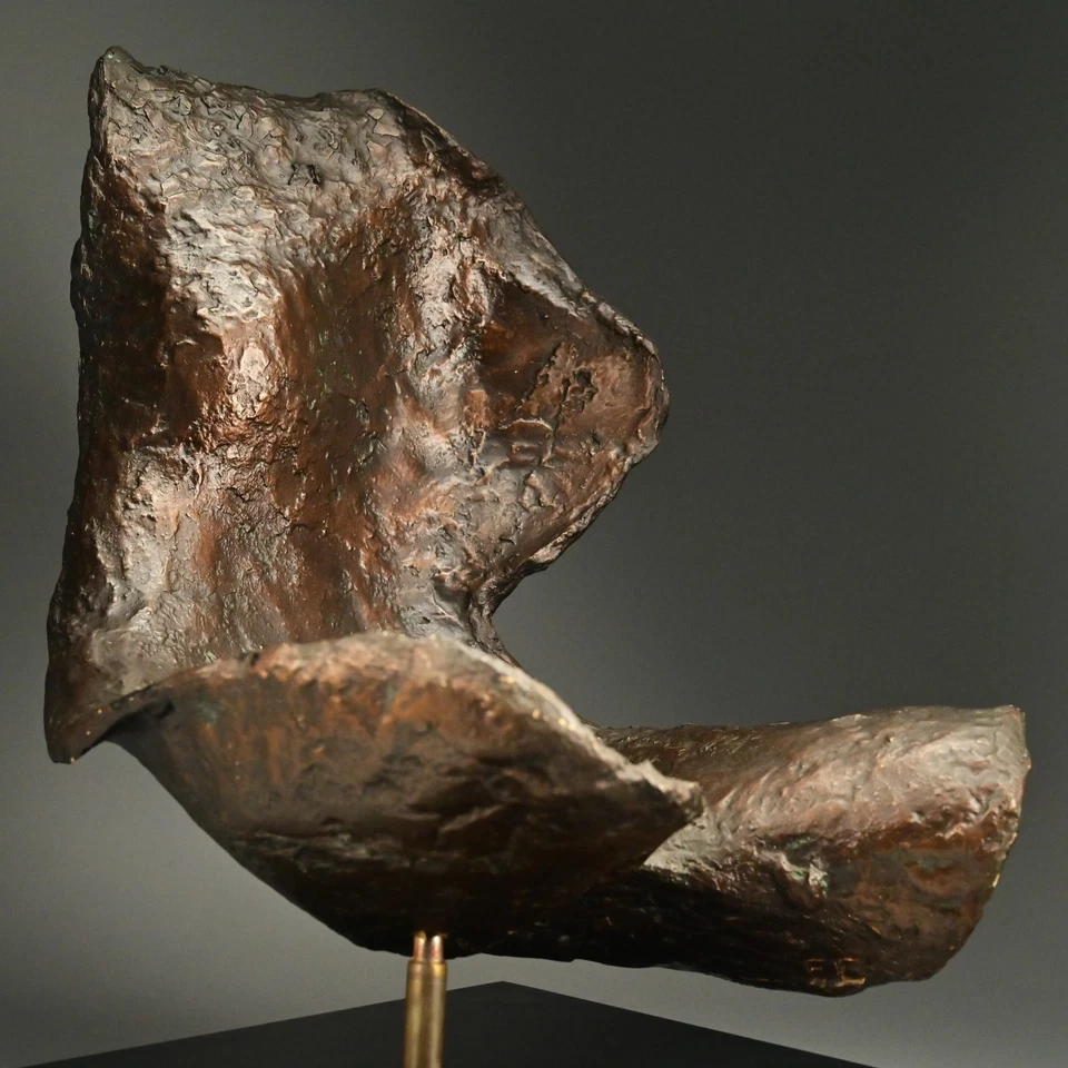 ELIZABETH CATLETT Original Vintage Signed Figure Torso Statue Bust Art Sculpture - Image 4 of 4