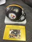 Pittsburgh Steelers Steve Mcclendon #90 Signed Mini Helmet COA