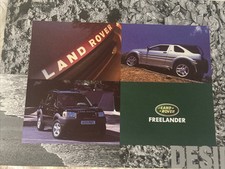 Land Rover Freelander MK1 Car Sales Info Brochure 1997